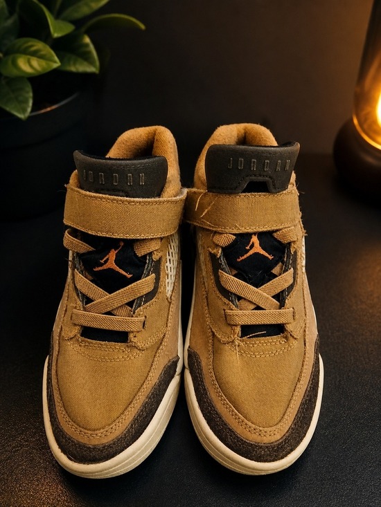 Jordan Other - Nike Jordan Kids Tan Brown Sneakers